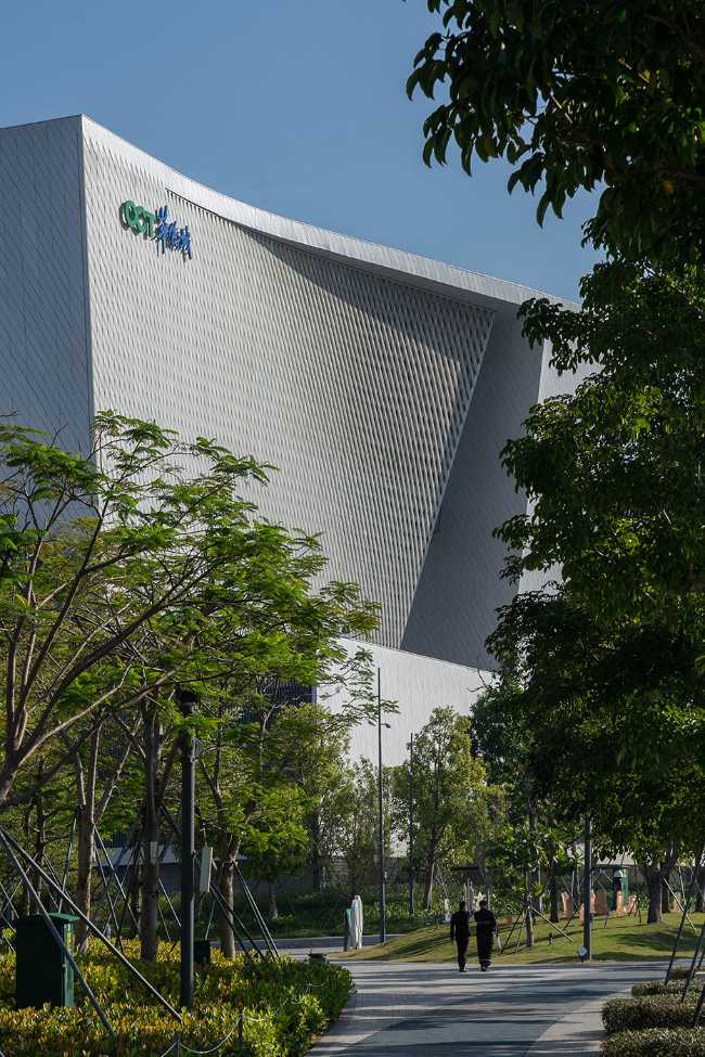 Centro de artes escénicas en el distrito cultural de Bao'An.