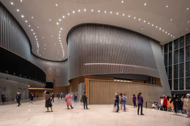 Centro de artes escénicas en el distrito cultural de Bao'An.