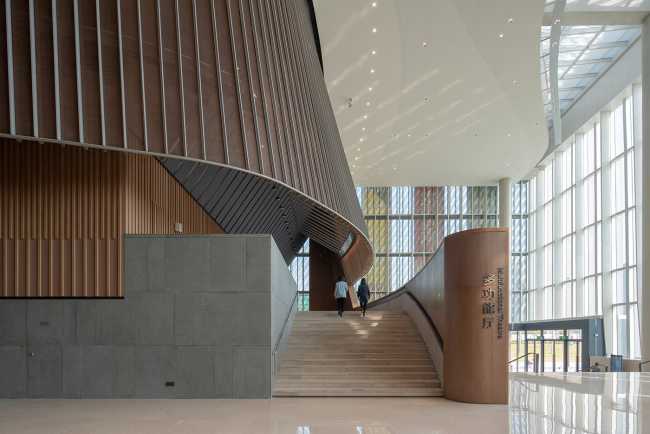 Centro de artes escénicas en el distrito cultural de Bao'An.