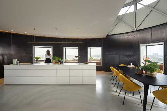 A crumbling national monument is transformed into exclusive residences in the Utrecht Watertower