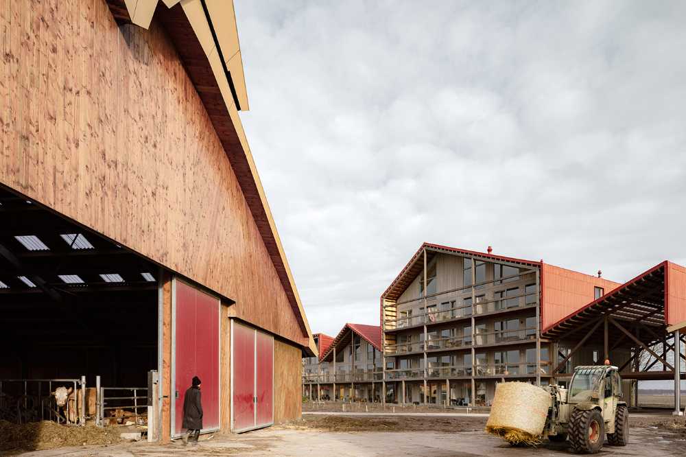 Vliervelden. Un ranch con edificio residenziale per agricoltori urbani nei Paesi Bassi