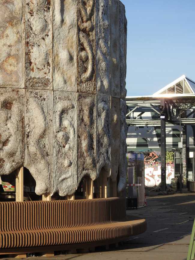 The Growing Pavilion y la nueva estética de los materiales orgánicos para el diseño