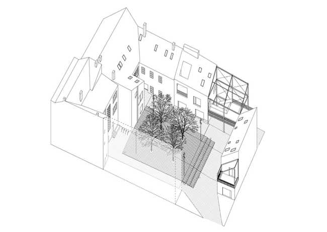 Renovación de un complejo de edificios checo en la calle Štefánikova