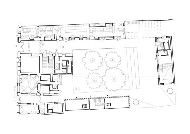 Renovación de un complejo de edificios checo en la calle Štefánikova