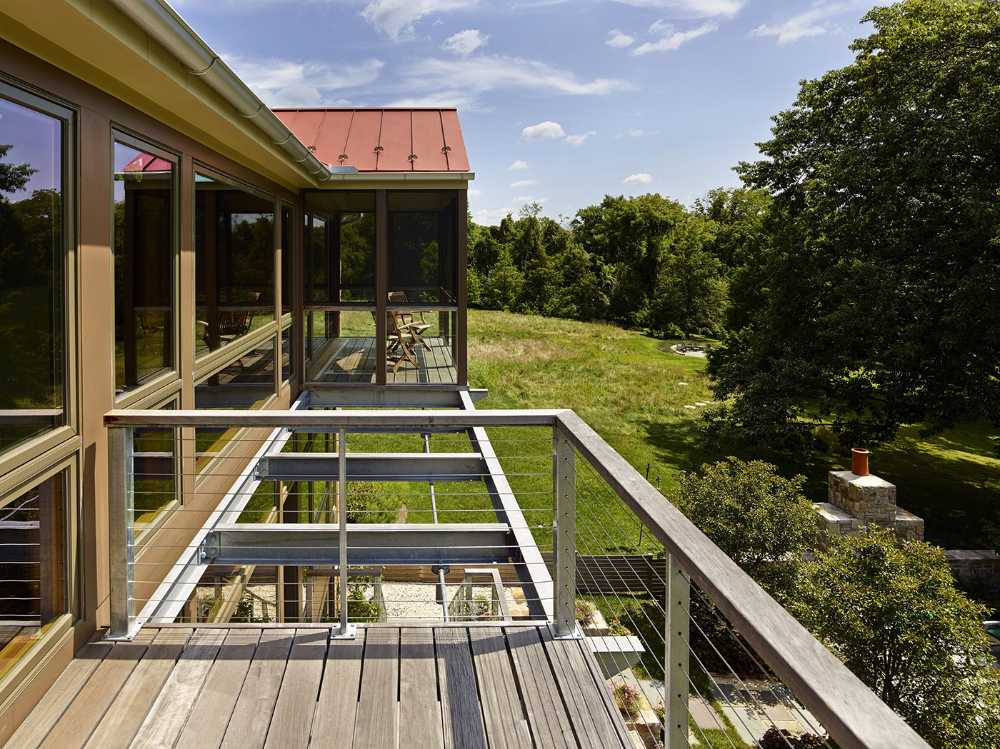 Conversión de un granero de principios del siglo XX en vivienda familiar en Pensilvania