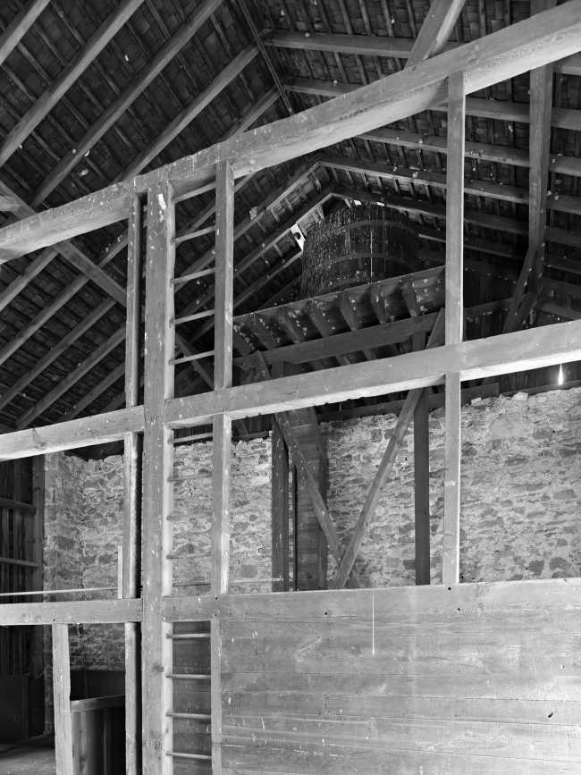 Conversión de un granero de principios del siglo XX en vivienda familiar en Pensilvania