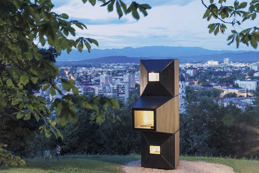 Wooden Living Unit. Un módulo arquitectónico flexible para vivir y mucho más