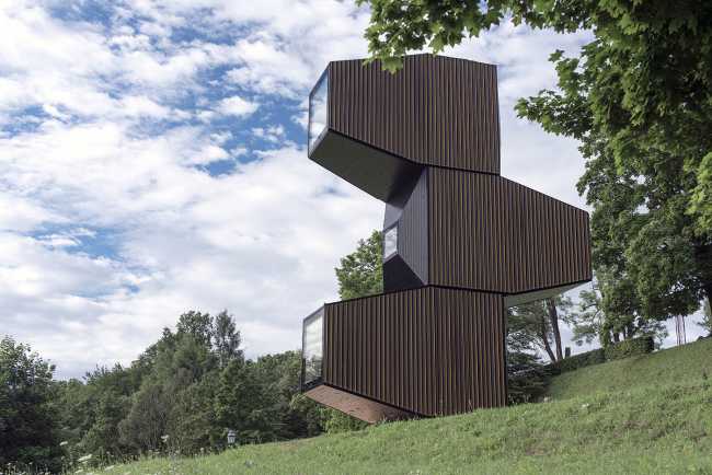 The Wooden Living Unit. A flexible architectural module for living and much more