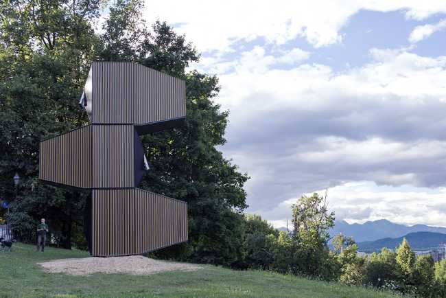 The Wooden Living Unit. A flexible architectural module for living and much more