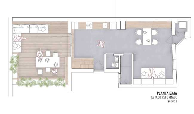 Ático entre terrazas y cúpulas. Proyecto de interiores que busca la armonía perfecta entre el alma del lugar y sus habitantes
