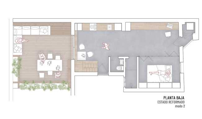 Ático entre terrazas y cúpulas. Proyecto de interiores que busca la armonía perfecta entre el alma del lugar y sus habitantes