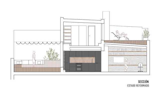 Ático entre terrazas y cúpulas. Proyecto de interiores que busca la armonía perfecta entre el alma del lugar y sus habitantes