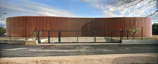 Guardería Terra Membrane. Naturaleza y arquitectura se funden en una forma orgánica