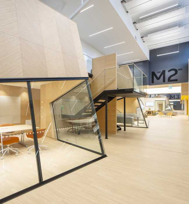 The ABB headquarters thrives on new light and space in the Strömberg Park