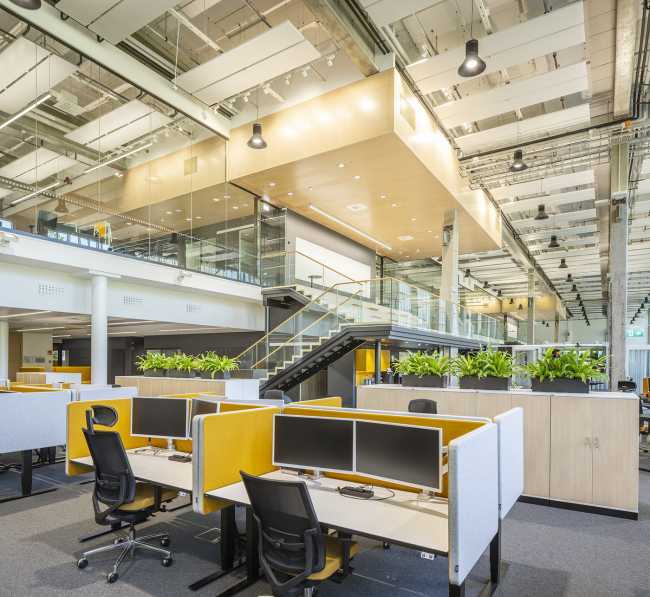 The ABB headquarters thrives on new light and space in the Strömberg Park