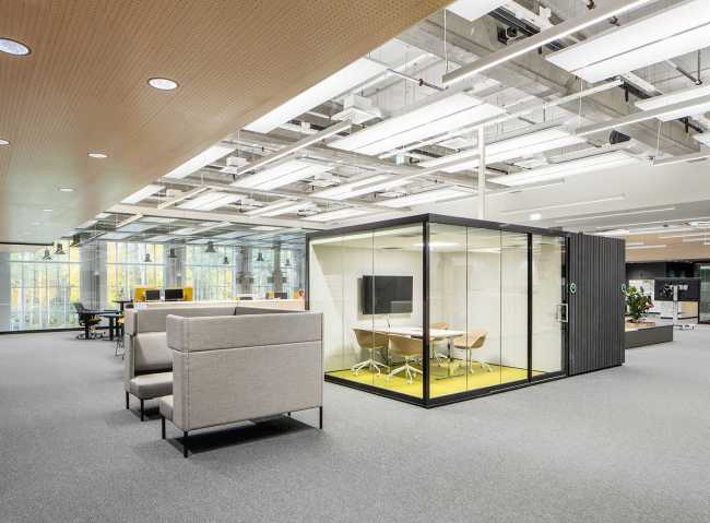 The ABB headquarters thrives on new light and space in the Strömberg Park