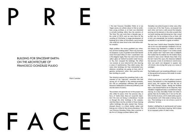 Progression. Architectual structures explored for the values they promote, the network in which they arise, and the ambition to which they tend