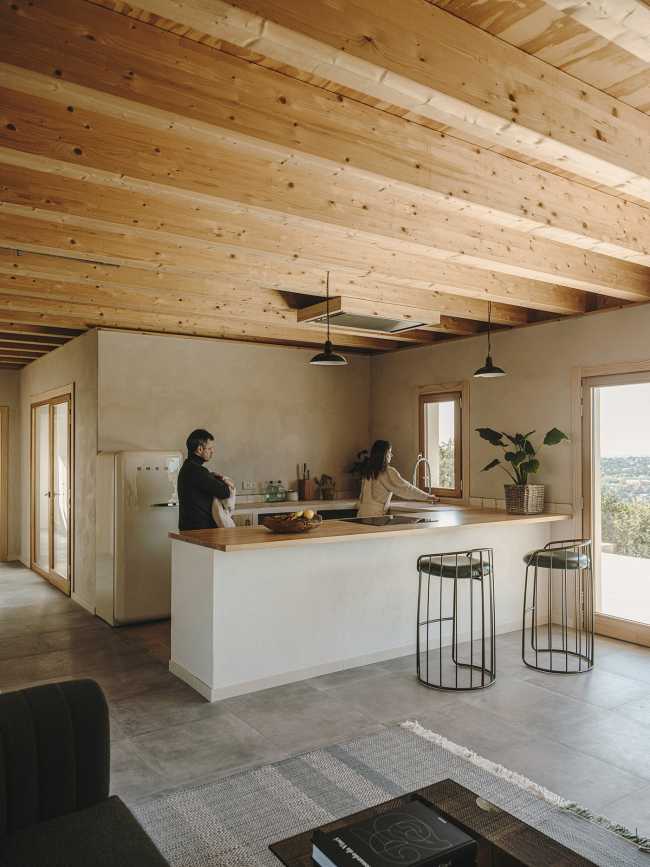 Casa passiva a Monte el Pardo. Strategie bioclimatiche con vista mozzafiato