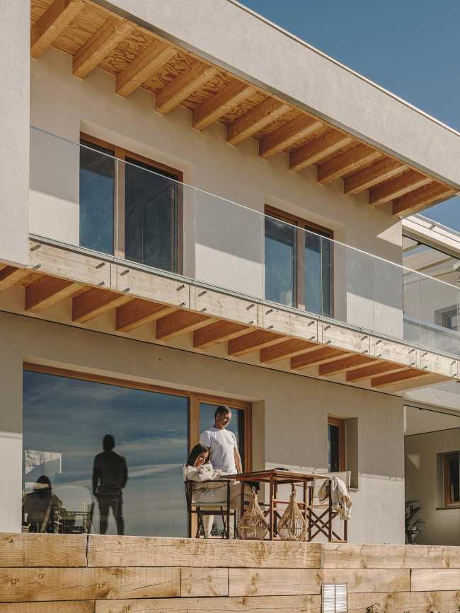 Casa passiva a Monte el Pardo. Strategie bioclimatiche con vista mozzafiato