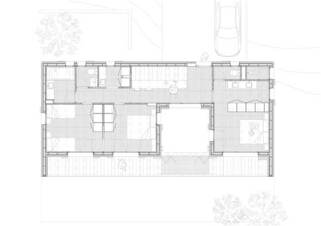 Casa passiva a Monte el Pardo. Strategie bioclimatiche con vista mozzafiato