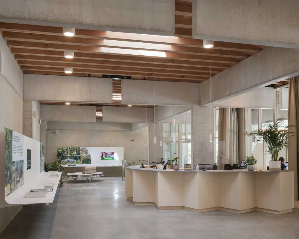 New reception areas in the Meise Botanical Garden. An innovative reception concept in harmony with the landscape