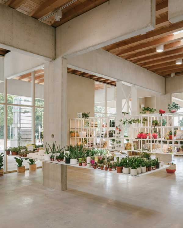 New reception areas in the Meise Botanical Garden. An innovative reception concept in harmony with the landscape