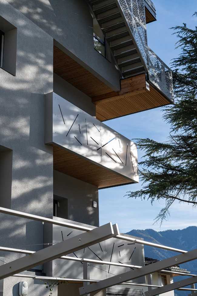 Dimora Rio Maggiore. Colores y formas para un diálogo innovador entre arquitectura y naturaleza