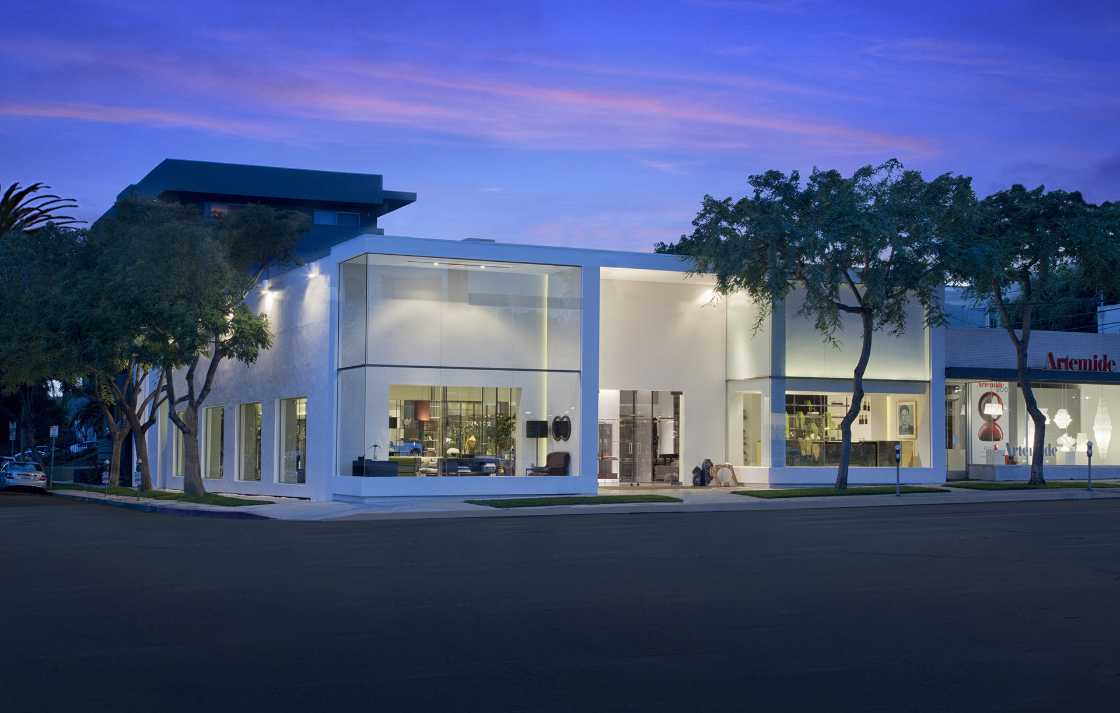 Mass Beverly showroom in Los Angeles. The atelier of dreams where to meet the luxury of made in Italy design