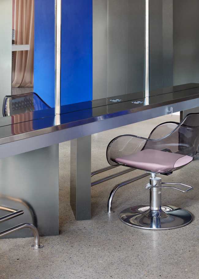 El nuevo interior de la peluquería Circles of Hair. Una estética única nunca vista en Perth