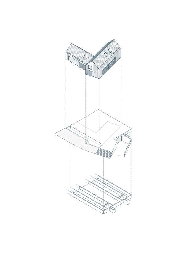 Tranquility, spaciousness and views in House B7 made of zinc and wood