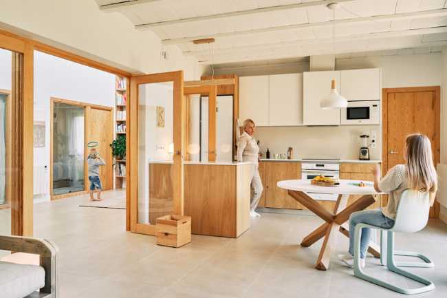 Maison dans le Massif du Garraf | Stratégies bioclimatiques pour une villa à consommation zéro