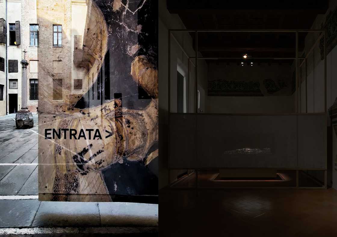 Setting up of the exhibition