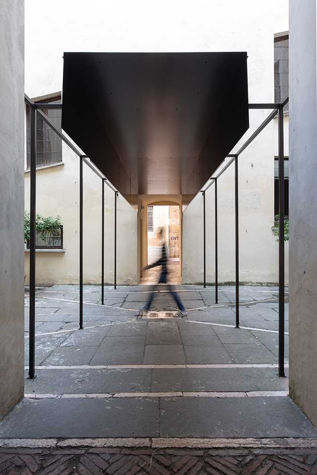 Instalación de la muestra