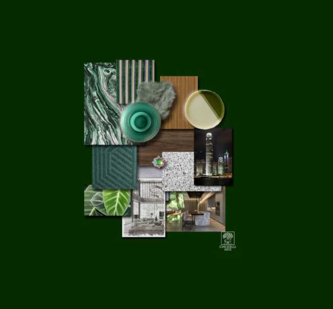 Interior project between art and craft. Hillside, a tribute to beauty