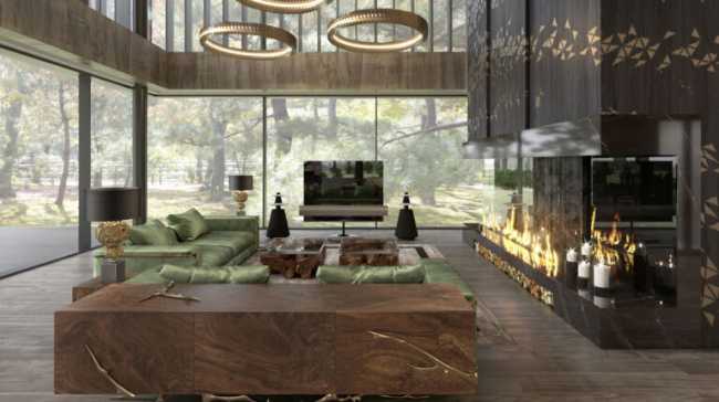 Interior project between art and craft. Hillside, a tribute to beauty