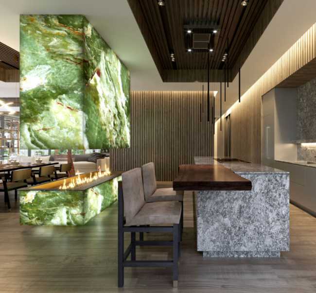 Interior project between art and craft. Hillside, a tribute to beauty