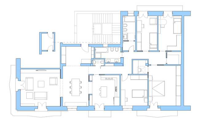 Restoration of the PPc apartment: Harmony between old and new in a historic building in Bari