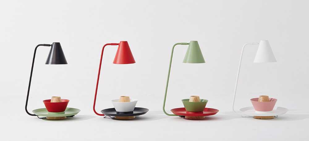 Table Lamp Conik. Minimal Scandinavian design made playful through modularity and color