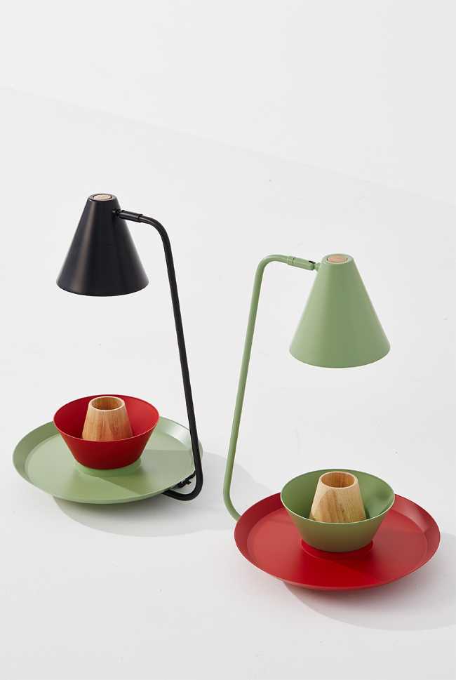 Table Lamp Conik. Minimal Scandinavian design made playful through modularity and color