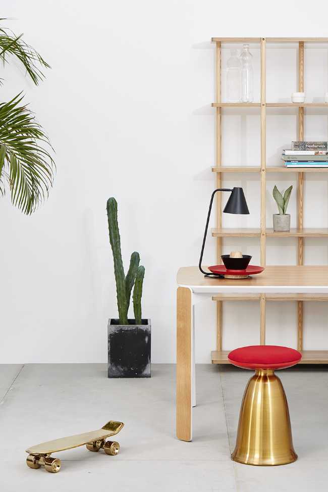 Table Lamp Conik. Minimal Scandinavian design made playful through modularity and color