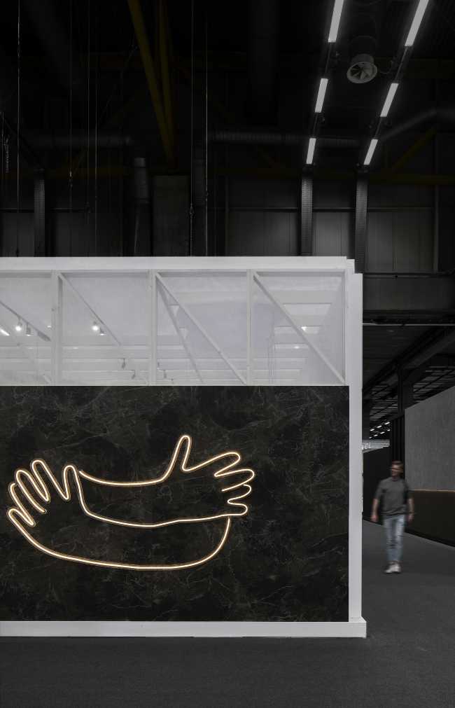 Gentle Signs to make sustainability desirable and part of everyday life. Concept for a narrative space