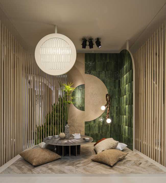 Gentle Signs to make sustainability desirable and part of everyday life. Concept for a narrative space