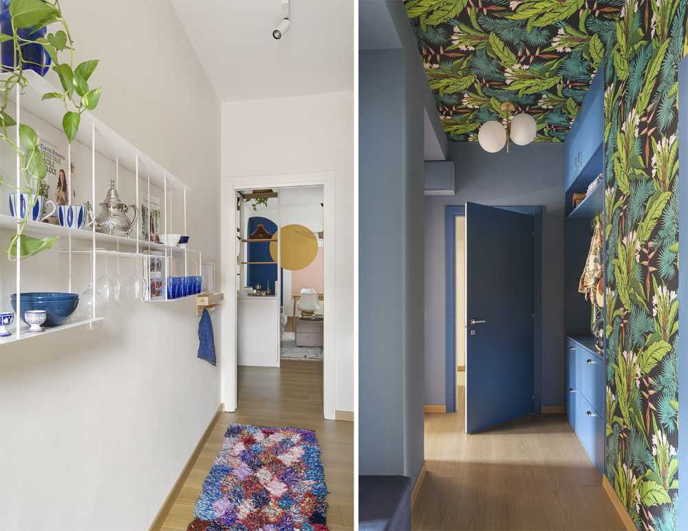 Restyling di Casa Amar. Un interior vivace, colorato ed avvolgente come la famiglia che la abita