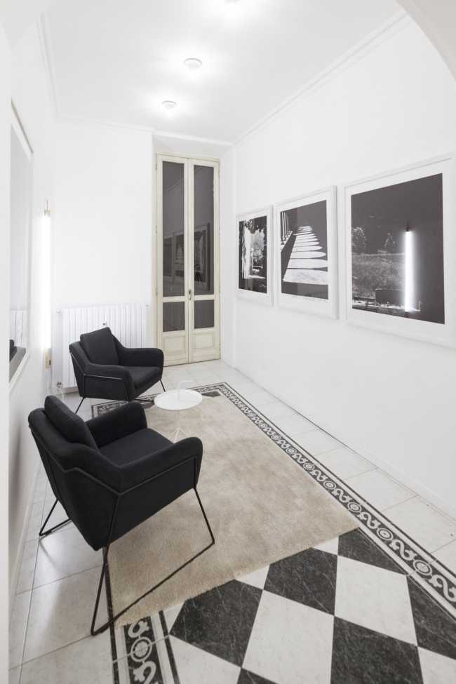 Artea Foundation's operating headquarters. A neutral space as a backdrop to art