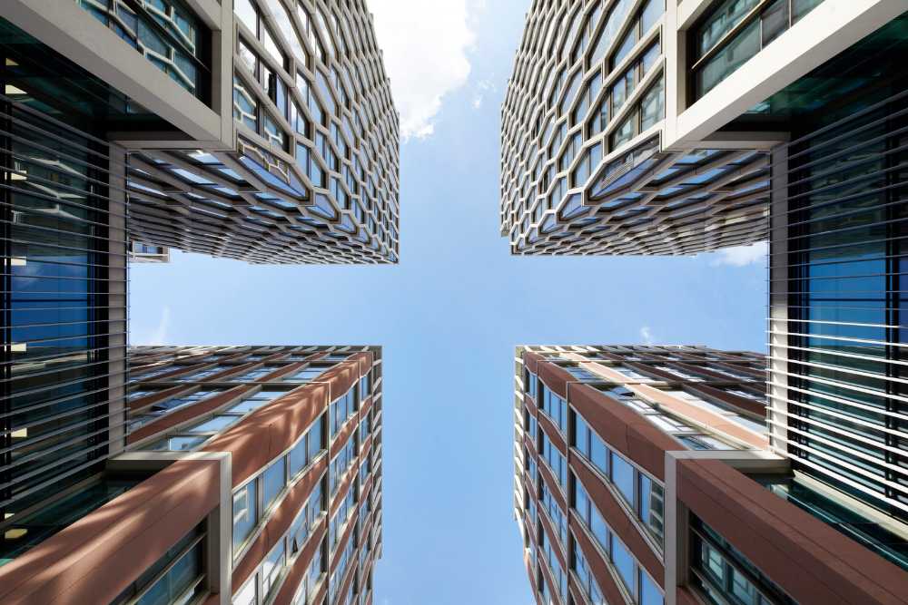 Broadway en Londres, la arquitectura art decó contemporánea.