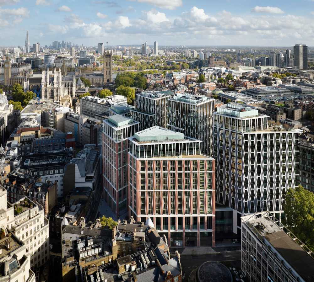 Mixed-use Broadway complex in London inspired by Art Deco architecture creates its contemporary response