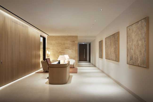 Broadway in London, contemporary art deco architecture.