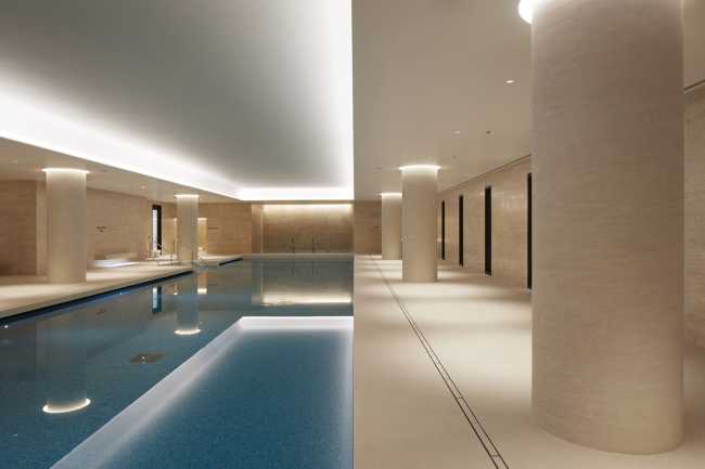 Broadway in London, contemporary art deco architecture.