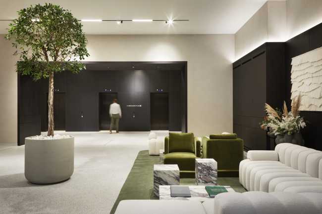 Broadway in London, contemporary art deco architecture