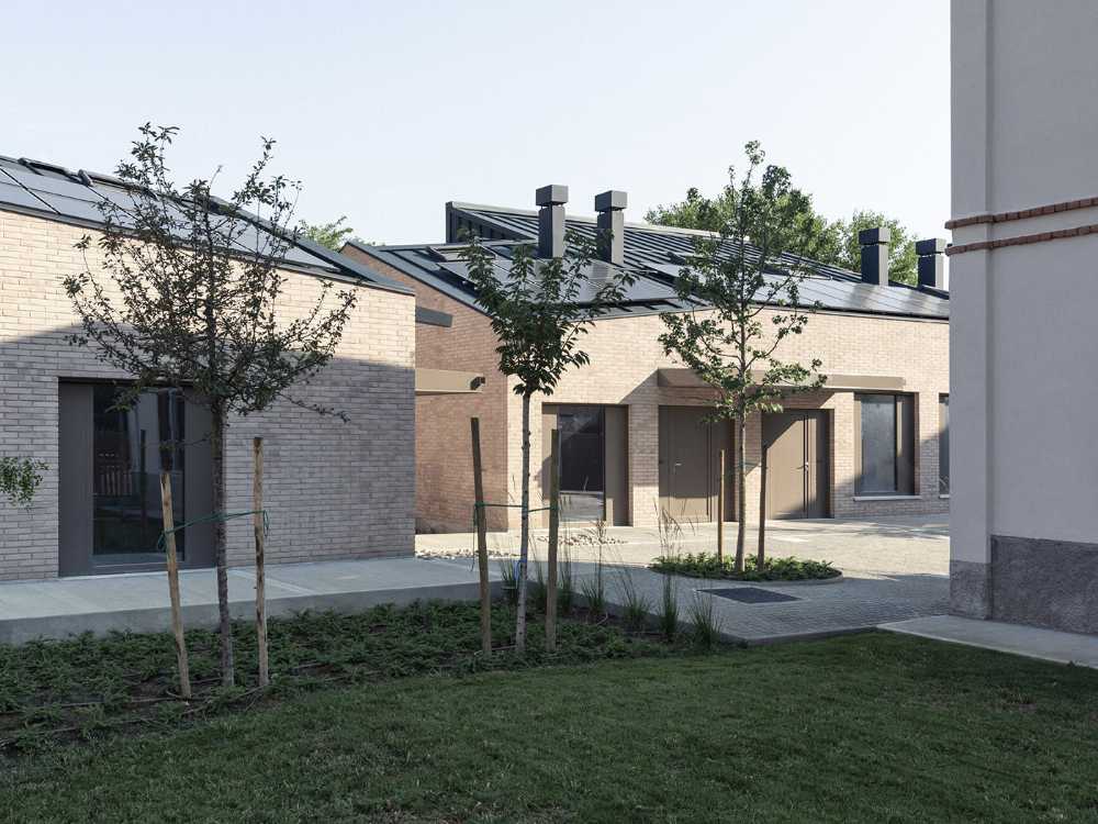 SON Cascina San Carlo. Residential services and civic pavilion in Milan
